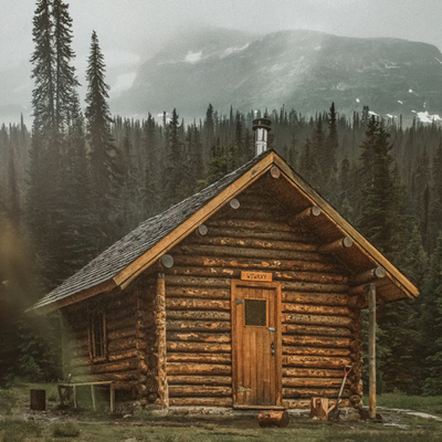 Wood Cabin Ambience | Crackling Fireplace and Rain Sounds for Sleep, Study, and Relaxation
