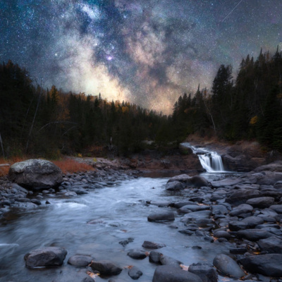 Nighttime Stream Sound (8 Hours) | Relaxing Water Lapping for Lounging and Relaxation  episode artwork