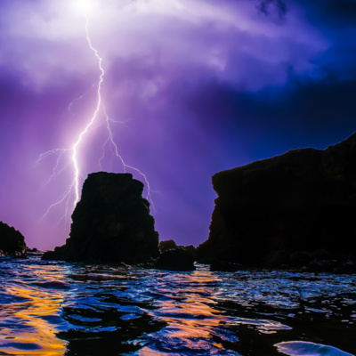 Rain and Thunder + Ocean Waves Sounds (8 Hours) | White Noise for Sleeping episode artwork
