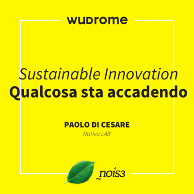 WUDRome 2016 - Sustainable Innovation... qualcosa sta accadendo - Paolo Di Cesare