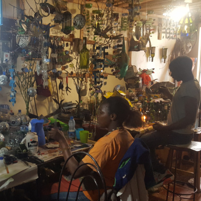 TRANSFORMING TRASH TO ART