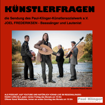 Der Basssänger und Lautenist Joel Frederiksen im Gespräch mit Peder W. Strux