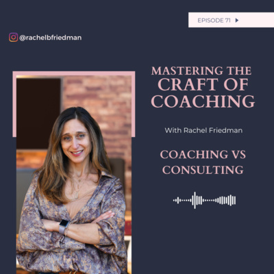 Coaching vs Consulting