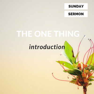 The One Thing - Introduction episode artwork
