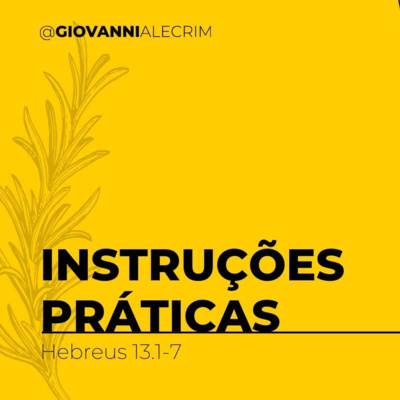 Instruções práticas [DEVOCIONAL]