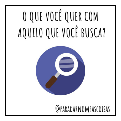 Para dar nome às coisas