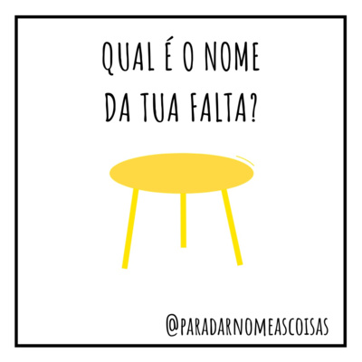 Para dar nome às coisas