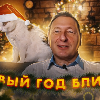 Новый год близко! (Кот Степан, Борис Кагарлицкий)