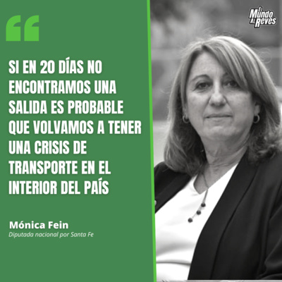 "En 20 días puede haber otra crisis del transporte en el interior del país" - Entrevista a Mónica Fein 