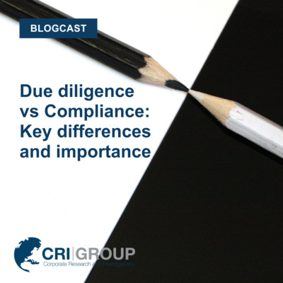 Due Diligence vs Compliance