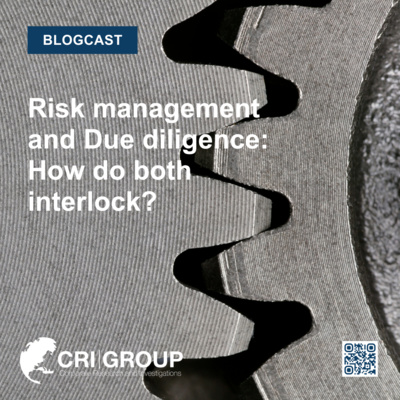 Risk Management and Due Diligence: How do both interlock?