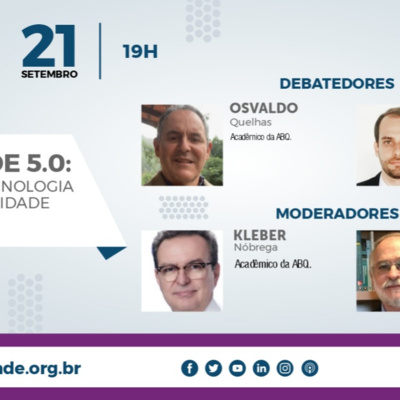 LIVE ABQ 28 - SOCIEDADE 5.0 - Impacto da tecnologia e da espiritualidade na QVT