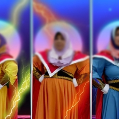 Part 1 : MakChicks Power Rangers