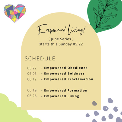 Empowered Living - Part 1 Empowered Living - Part 1