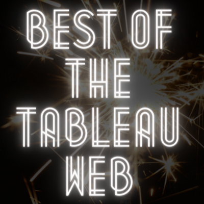 Best of the Tableau Web - December 2021