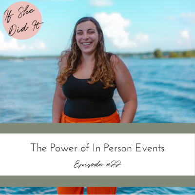 The Power of In Person Events
