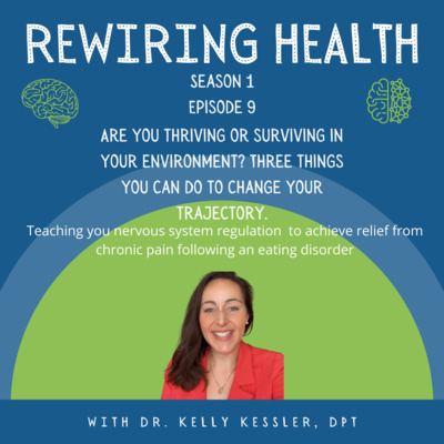 Ep. 9 Are you thriving or surviving in your environment? Three things you can do to change your trajectory. episode artwork