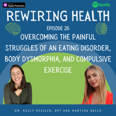 Ep. 26 Overcoming the Painful Struggles of an Eating Disorder, Body Dysmorphia, and Compulsive Exercise episode artwork
