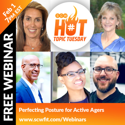 Perfecting Posture for Active Agers with Sara Kooperman, Sue Grant, Dr. Evan Osar, Dr. Samantha Davis, & Robert Linkul episode artwork