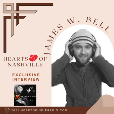 Please join us in welcoming James Bell to chat with Heart of Indie Radio Co-Host Emme Lentino 12/11/2021