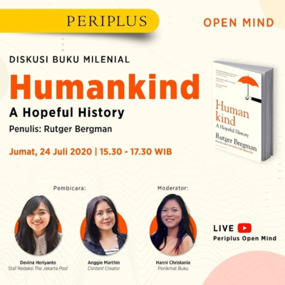 Episode 13. Diskusi Buku Milenial - Humankind: A Hopeful History