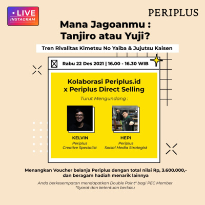 Episode 44. IGLive #1 Rivalitas Demon Slayer vs Jujutsu Kaisen, Mana Jagoanmu: Tanjiro atau Yuji?