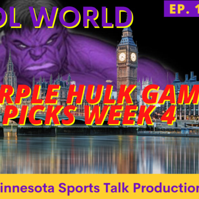 NFL WEEK 4 GAME PICKS episode artwork