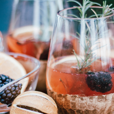 How to Make 3 Delicious Fall Cocktails: Cherry Mint Julep, Hot Toddy, and my Fall Sangria