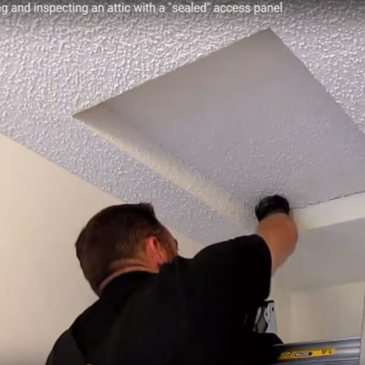 PODCAST: Tessa and Reuben get serious about attic access panels