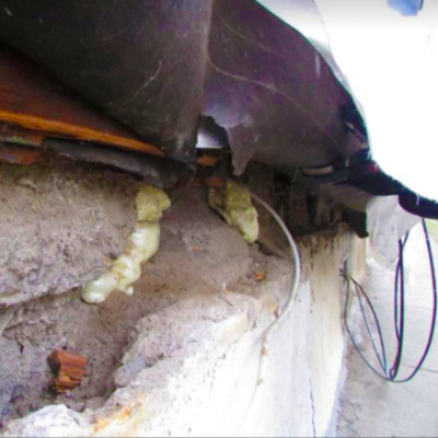 Beam Fill and Rotted Rim Joists