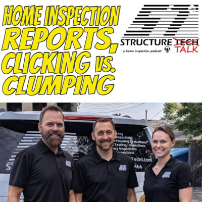 Home Inspection Reports, Clicking vs Clumping