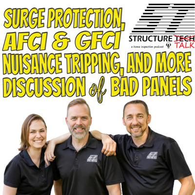 Surge protection, AFCI and GFCI nuisance tripping, and more discussion of bad panels (with Mike Twitty)