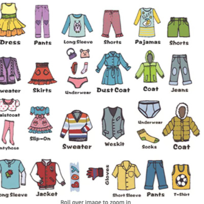 Span 1A - La ropa y los colores by Silly Spanish Stories plus Other  Languages