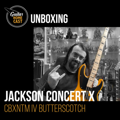 Esfregando na cara do Amiguinho: UNBOXING do baixo Jackson Concert X BUTTERSCOTCH