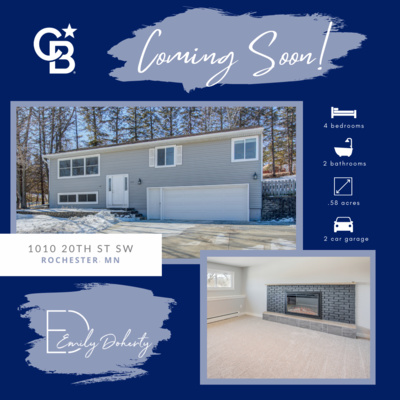 Open House – March 18th & 19th – 1010 20th St SW – Rochester, MN