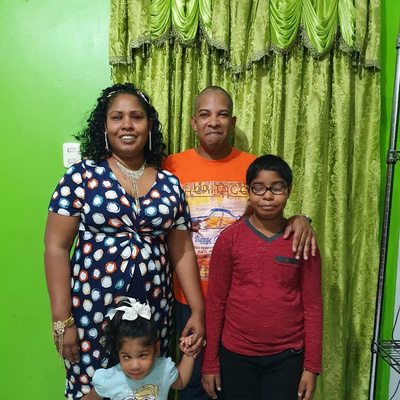 Inspirational moments with the Lall family