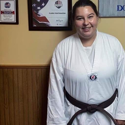Inspirational moments and what do you do? Segment with Miss. Clara lay fight master