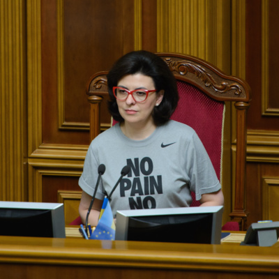 Оксана Сыроид, лидер партии "Самопомощь"