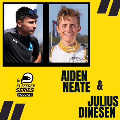  Julius Dinesen & Aiden Neate Look back on F4 in 2022! | F1 Feeder Series Podcast #38