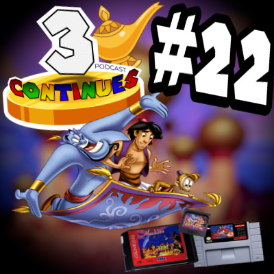 3 Continues #022 - Aladdin 16-bits