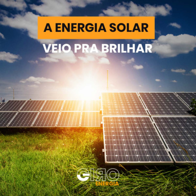 O sol veio para brilhar