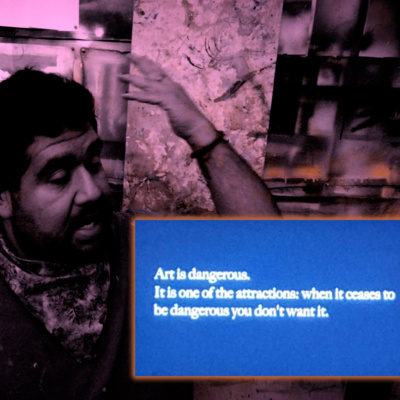 Art is Purposeful Disruption (CONVERSATION)