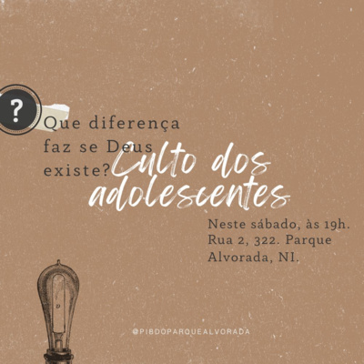 Culto dos Adolescentes #1 - Thiago Andrade episode artwork
