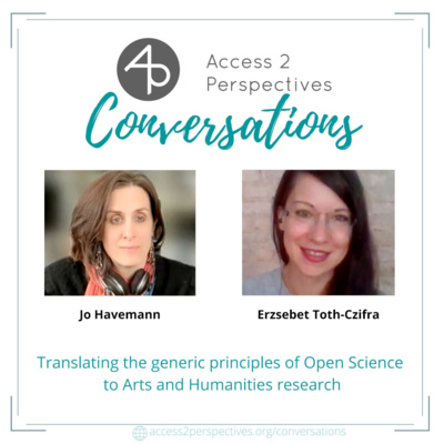 Access 2 Perspectives – Conversations. All about Open Science Communication