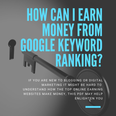 How can I earn money from Google keyword ranking?