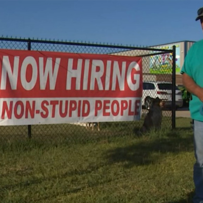 Non-Stupid People For Hire, Emotional Support Beer, & A Man Literally Gets "Horny"