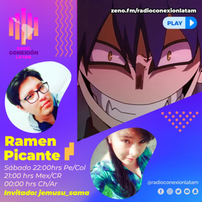 Ramen Picante S2: Entrevista James Arias Actor de doblaje My hero Academy episode artwork