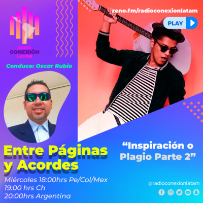 ENTRE PAGINAS Y ACORDES: "INSPIRACIÓN O PLAGIO PARTE 2" episode artwork