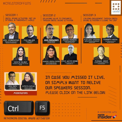 Session 3 of the Ctrl F5 webinar: Rethinking Digital Brand Activation