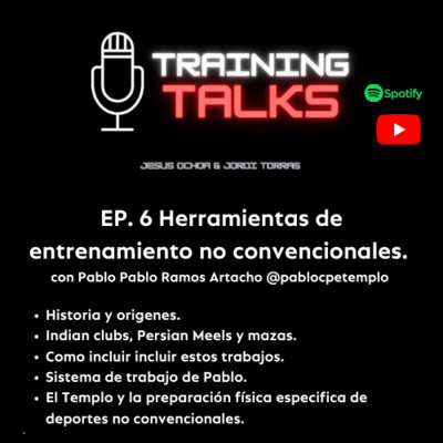 EP 6. Materiales de entrenamiento no convencionales con Pablo Ramos Artacho EP 6. Materiales de entrenamiento no convencionales con Pablo Ramos Artacho